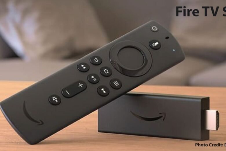 Fire TV Stick and remote archive illustration