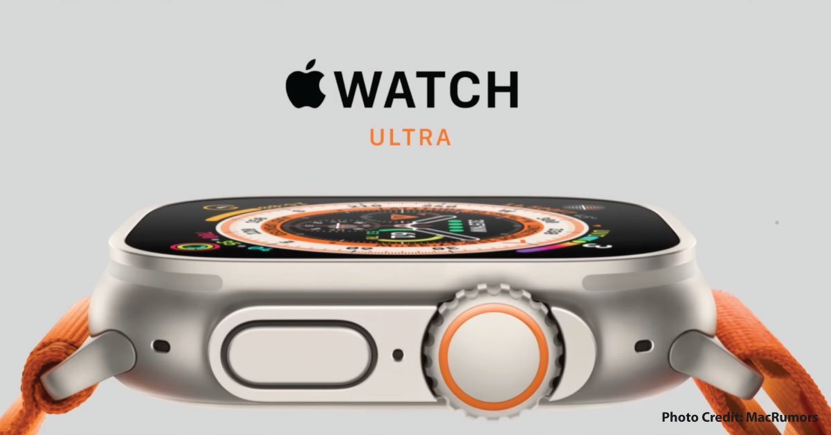 Original Apple Watch Ultra archive illustration
