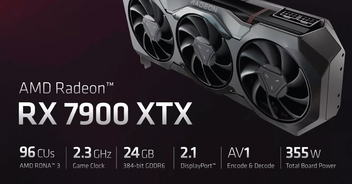 Radeon RX 7900 XTX — archive image