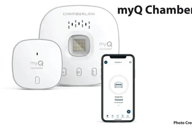 myQ garage control — archive image