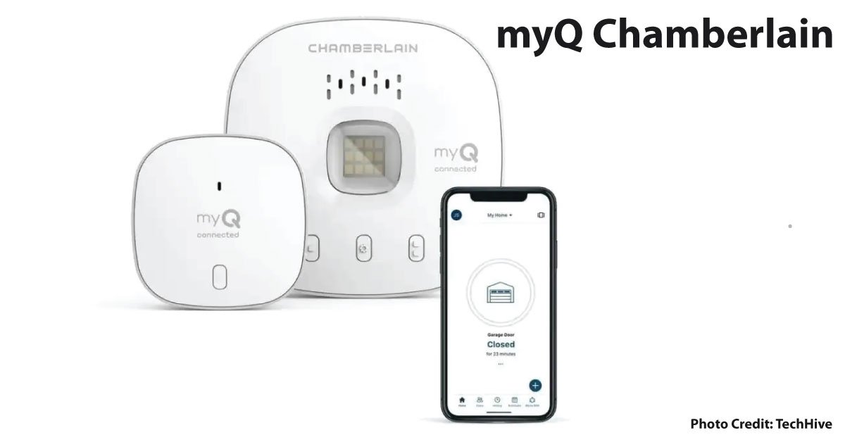 myQ garage control — archive image