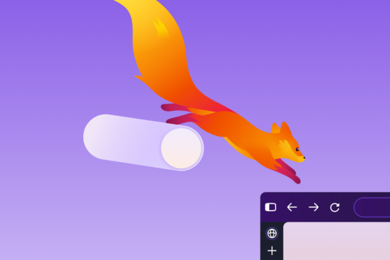 Firefox 157 redesign artwork showing the Firefox fox over a purple browser interface; image: Mozilla