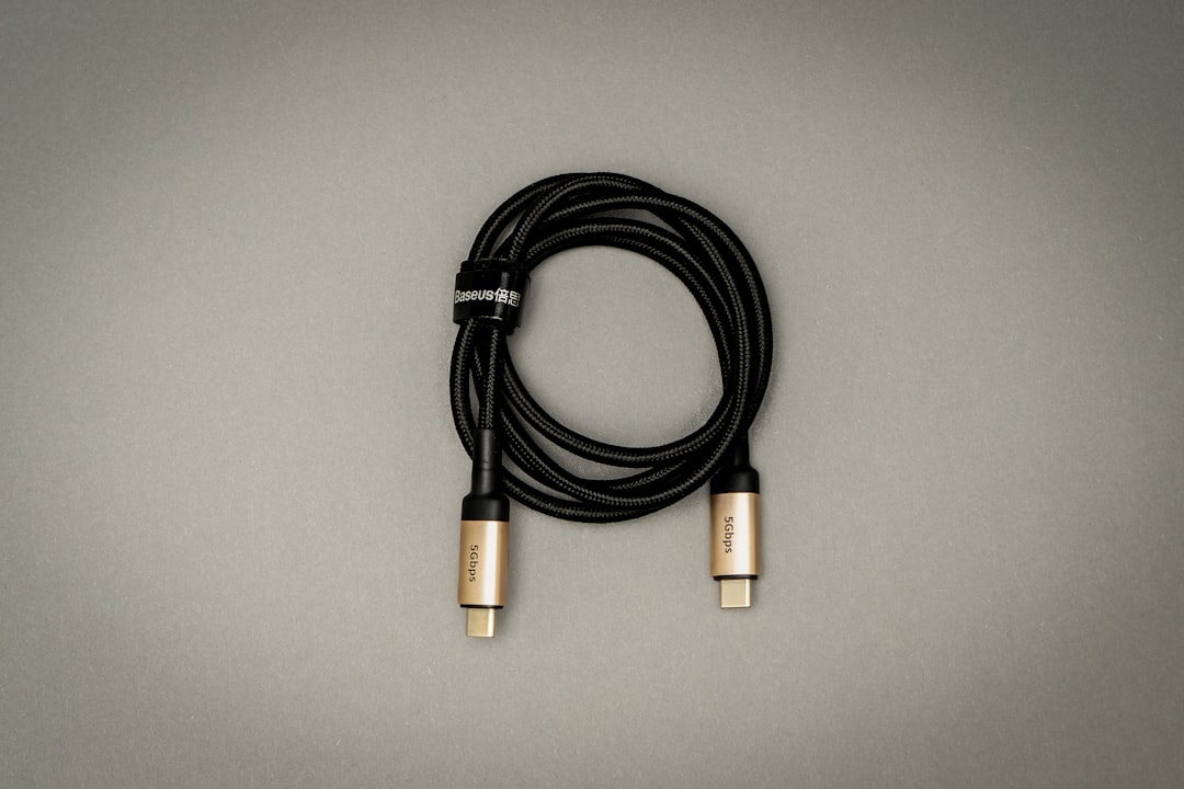 USB-C cable and connectors