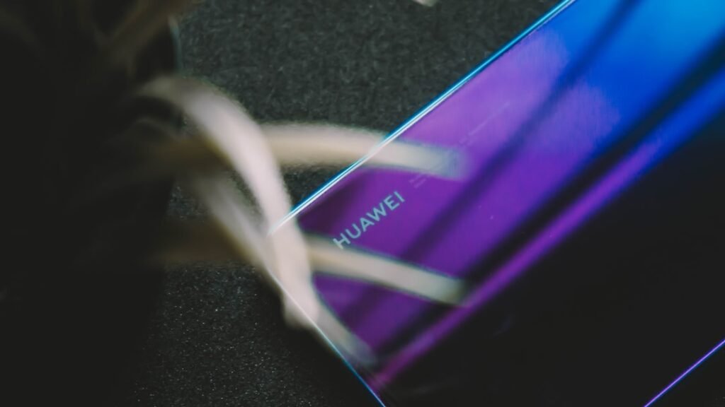 Huawei device representing the company's Ascend AI chip and computing roadmap