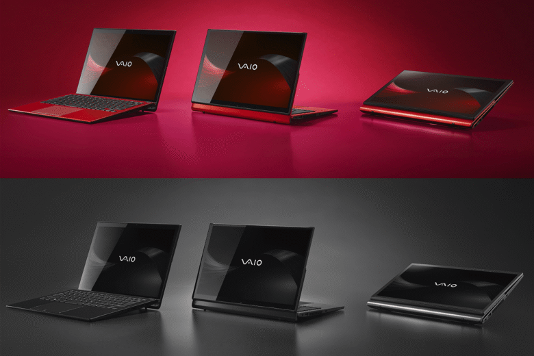 VAIO T convertible laptop shown in official VAIO product photography