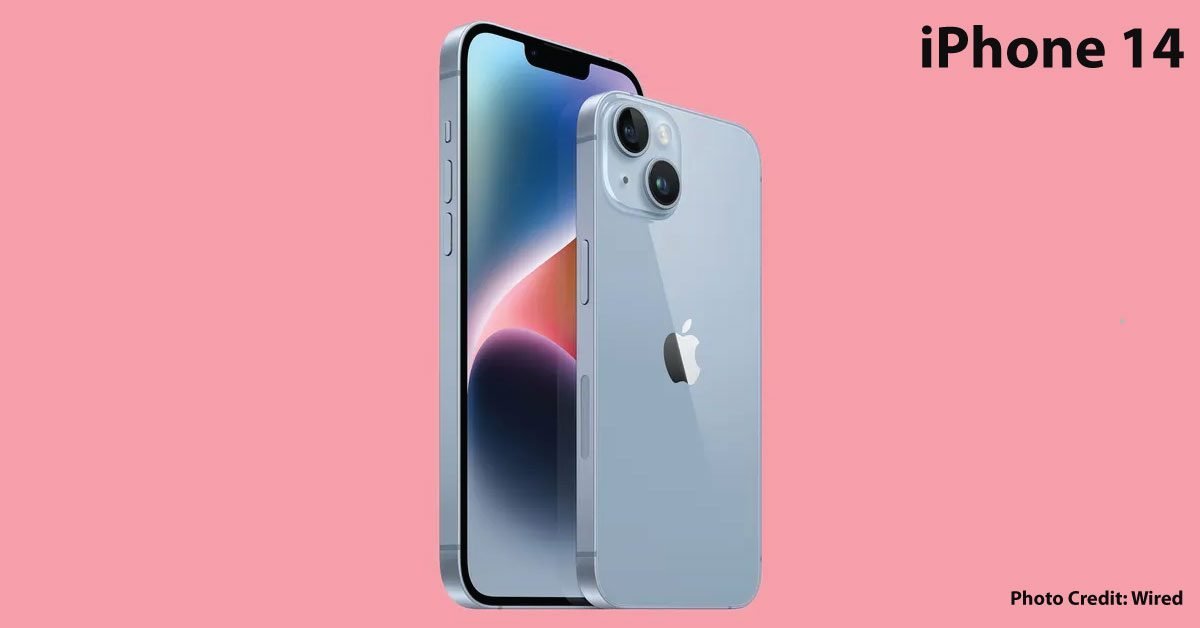 iPhone 14 archive illustration