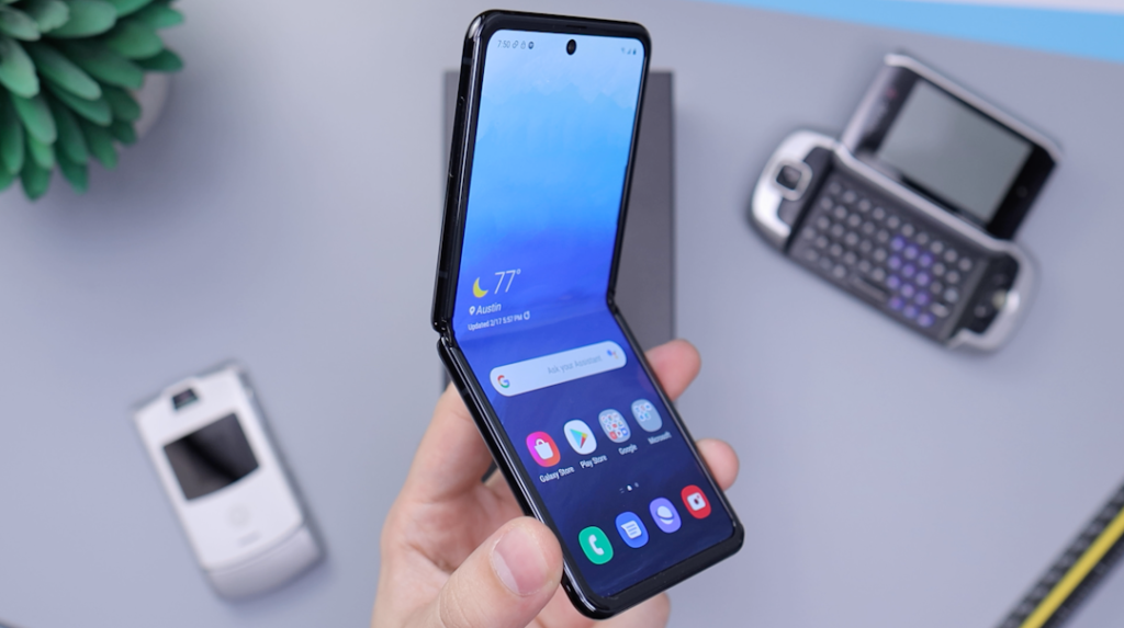 Samsung foldable smartphone