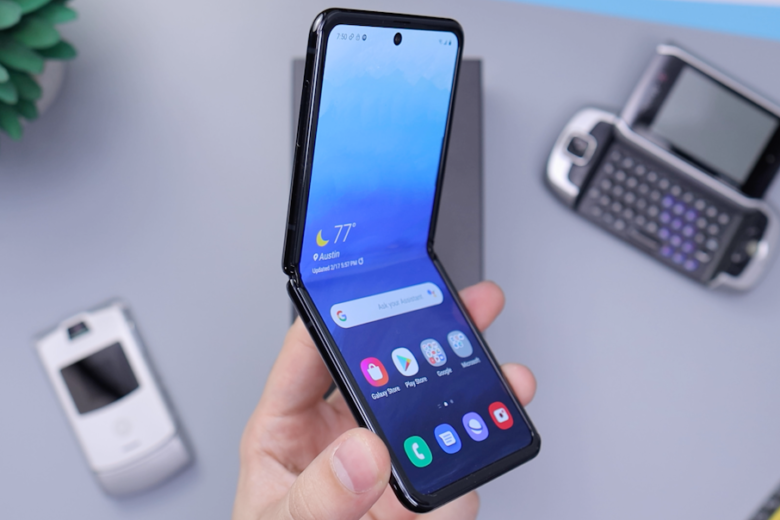 Samsung foldable smartphone