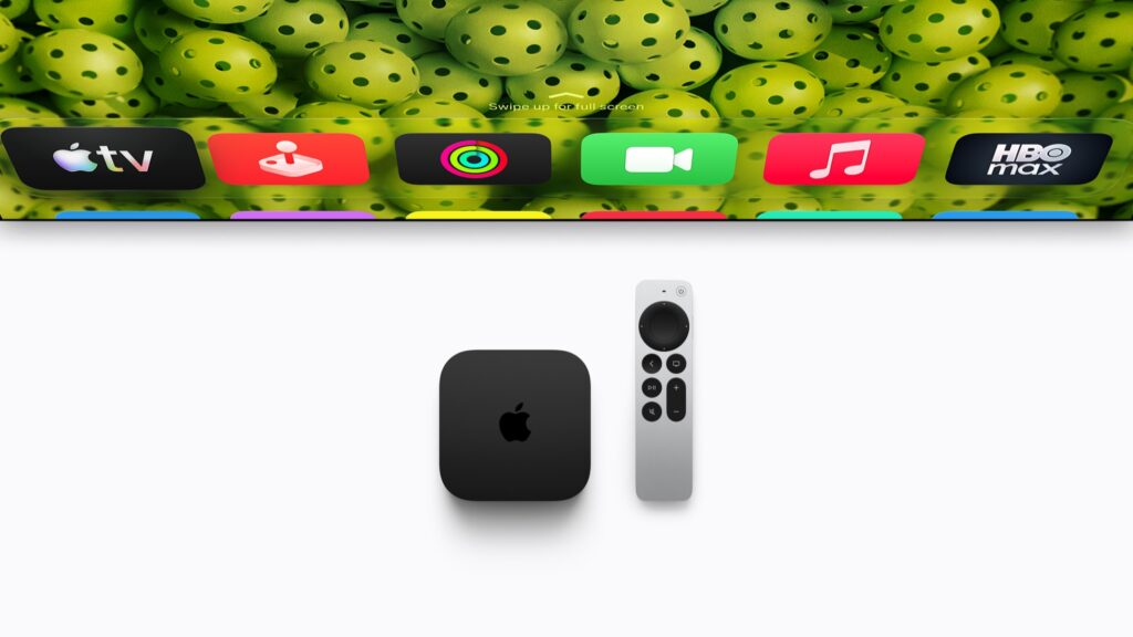 Apple TV 4K fourth generation with the Siri Remote