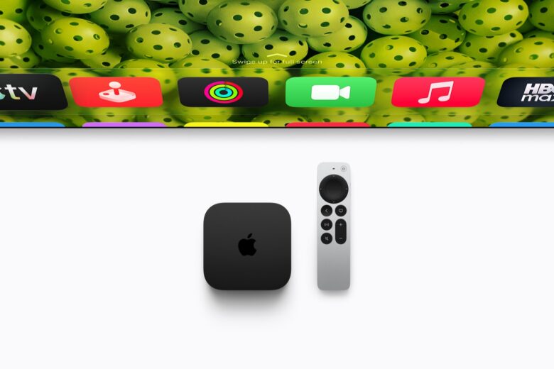 Apple TV 4K fourth generation with the Siri Remote