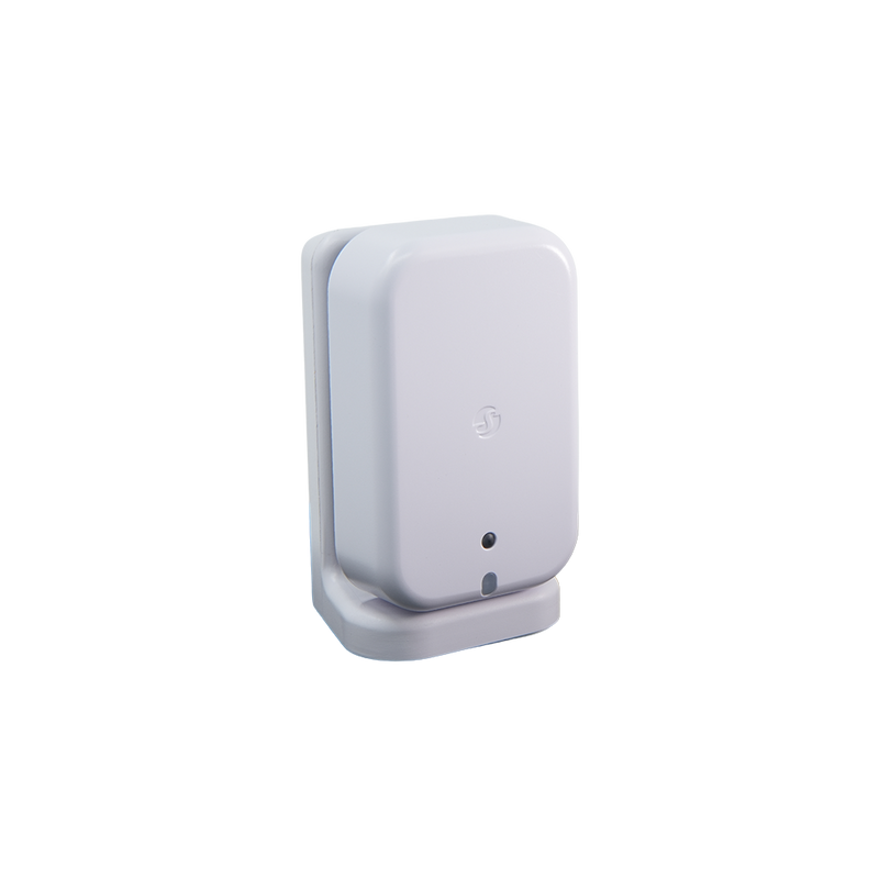 White Shelly Presence Gen4 mmWave radar sensor with USB-C power cable