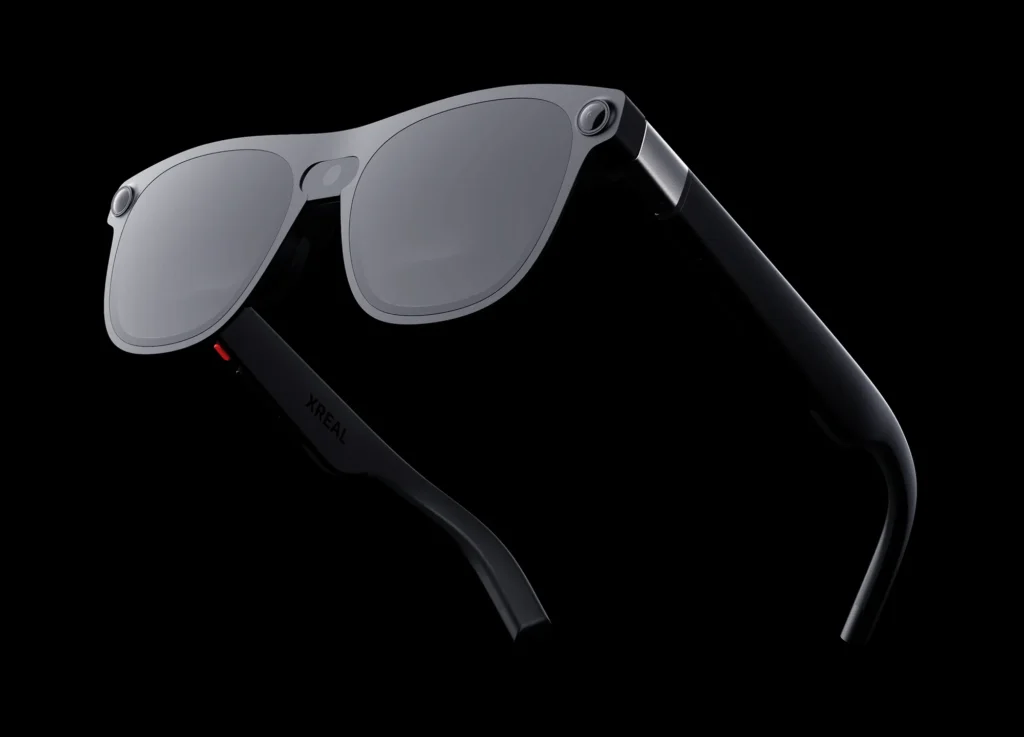 XREAL Aura optical see-through Android XR glasses in black